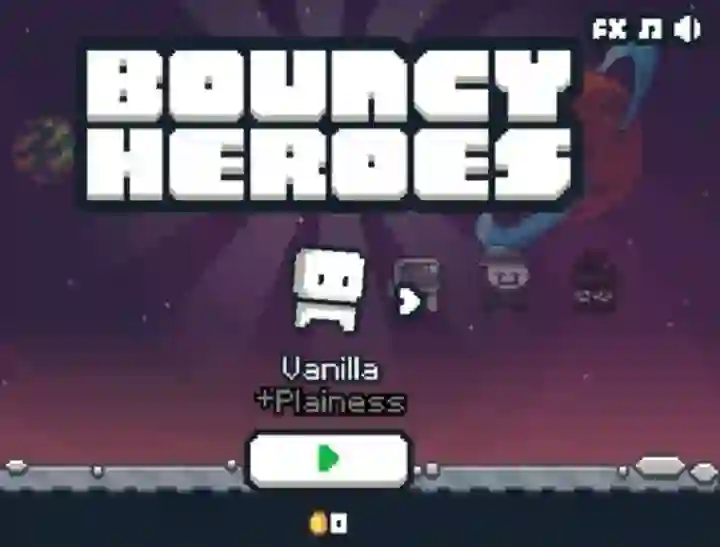Igra Bouncy Heroes spletu