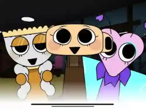 Igra Sprunki x Dandy's World 2 spletu