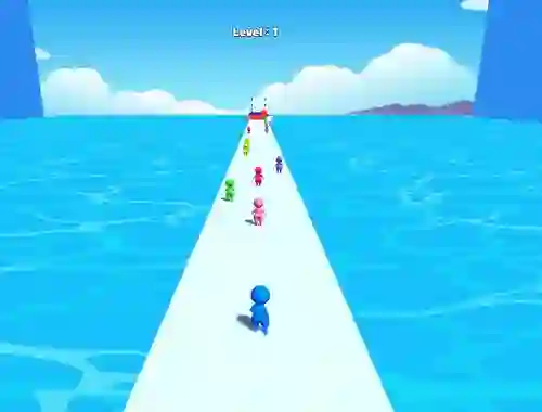 Igra Stickman Collect Run spletu
