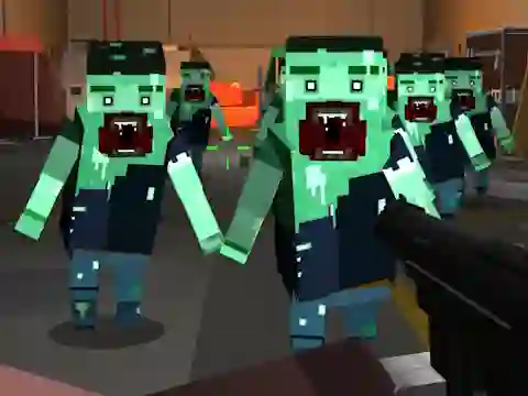 Igra Blocky Hunter spletu