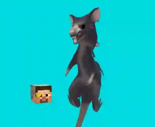 Igra Ratomilton Spinning Flappy Minecraf spletu