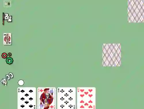 Igra Mau-mau - 101 Card Duel spletu