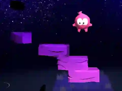 Igra Om nom Jump spletu