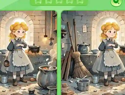 Igra Find The Differences: Cinderella spletu