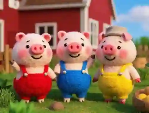 Igra Find The Differences: The 3 Little Pigs spletu