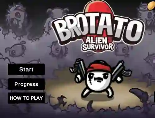 Igra Brotato Alien Survivor spletu