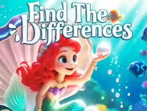 Igra Find The Differences: Little Mermaid spletu