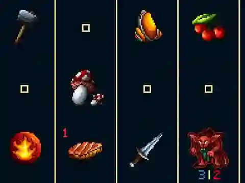 Igra Spinny Dungeon spletu