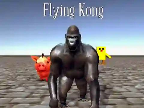 Igra Flying Kong spletu