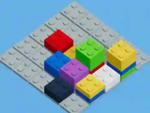 Igra Block Sort Puzzle spletu