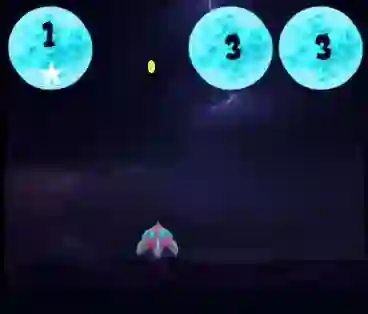 Igra Space Shooter 2D spletu