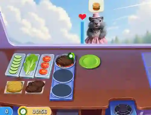 Igra Marmot Diner Dash spletu