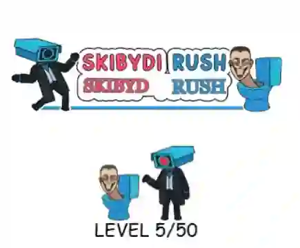 Igra Skibydi Rush spletu