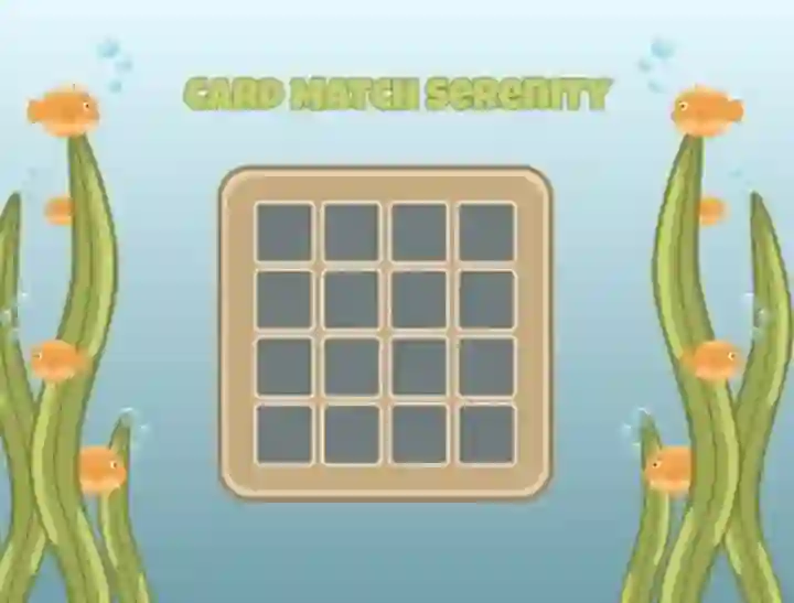 Igra Card Match Serenity spletu