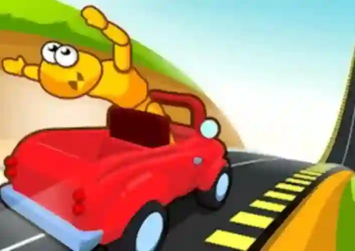 Igra Downhill Car Ride Crash Test spletu