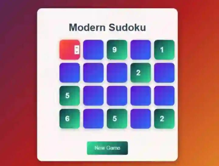Igra Modern Sudoku spletu