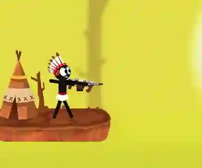 Igra Stickman Hunter spletu