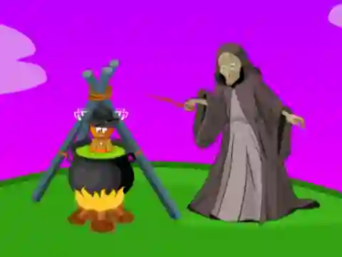 Igra Saving A Boy From A Witch spletu