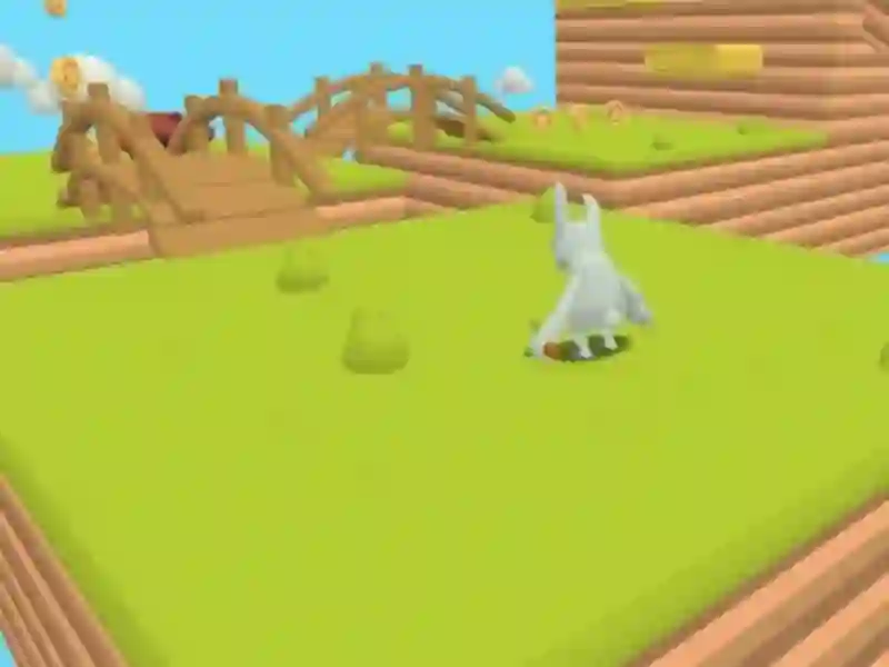 Igra Bunny Coin Hop spletu