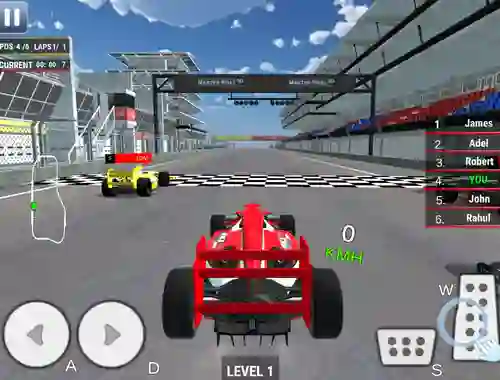 Igra Formula Car Racing spletu
