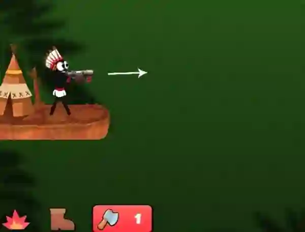 Igra Stickman Arrow Battle spletu
