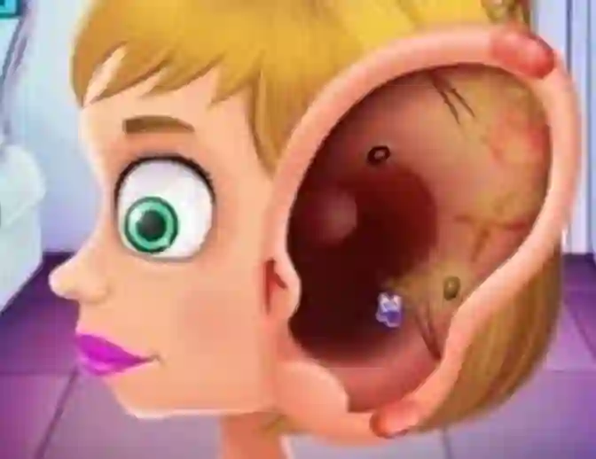 Igra Children's Doctor Treating Ears spletu