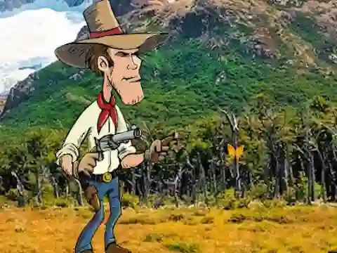 Igra Cowboy Discovers Fortune Pot spletu