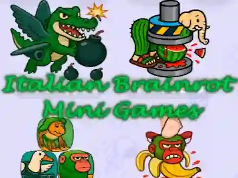 Igra Italian Brainrot Mini Games spletu