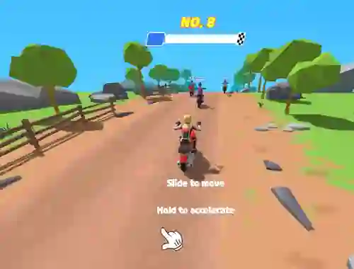 Igra Moto Attack Bike Racing spletu