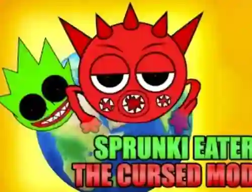 Igra Sprunki Eater The Cursed Mod spletu
