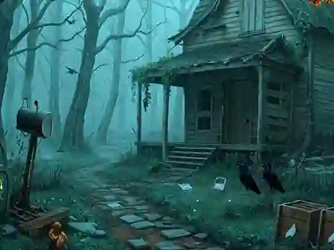 Igra Whispering Abode Escape spletu