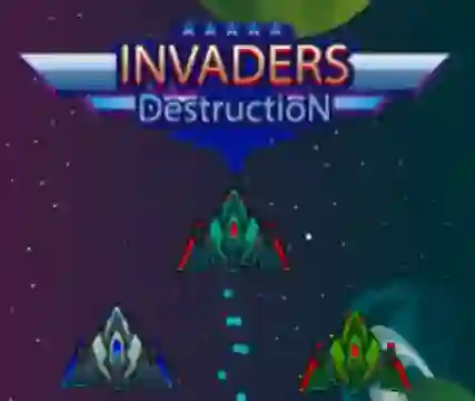 Igra Invaders Destruction spletu