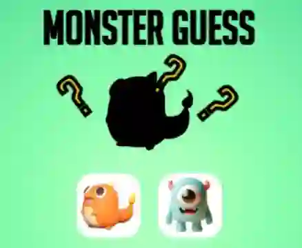 Igra Monster Guess spletu