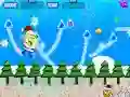 Igra Swinging SpongeBob Xmas spletu
