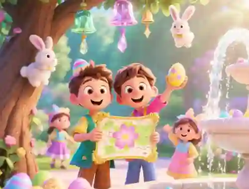 Igra Find The Differences: Easter Egg Hunt spletu