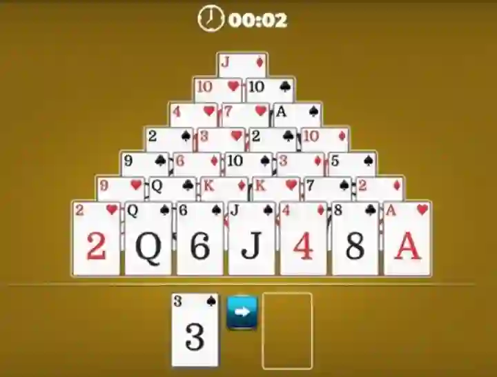 Igra Pyramid Solitaire spletu