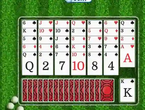 Igra Golf Solitaire spletu