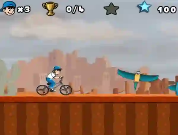 Igra Bmx Kid spletu