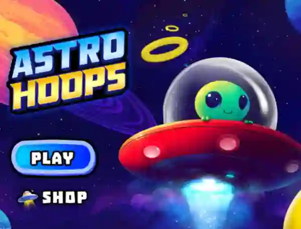 Igra Astro Hoops spletu