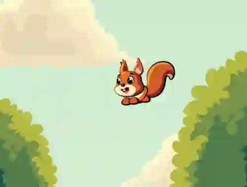 Igra Flying Squirrel spletu