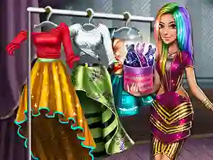 Igra Tris Runway Dolly Dress Up spletu