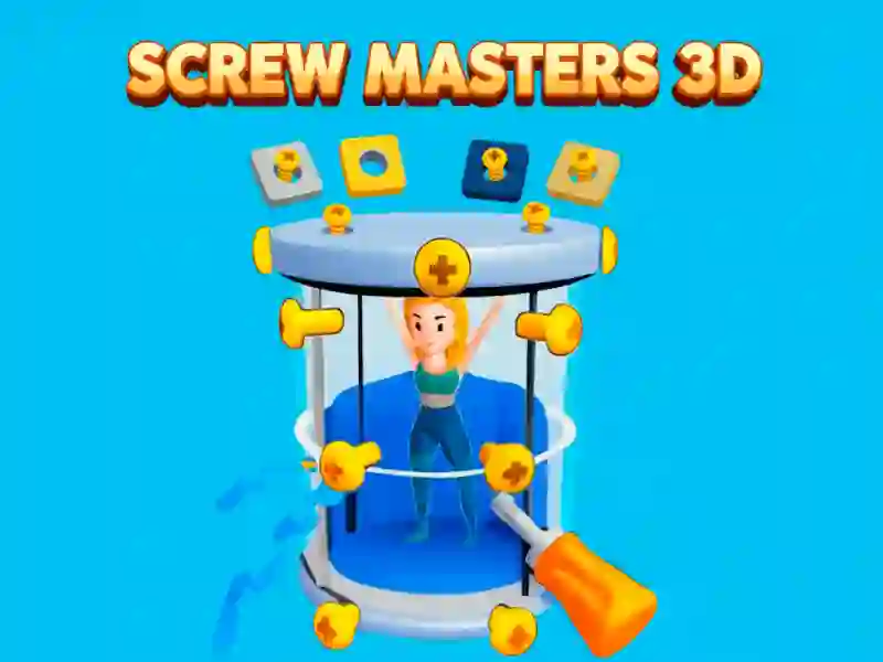 Igra Screw Masters 3D spletu
