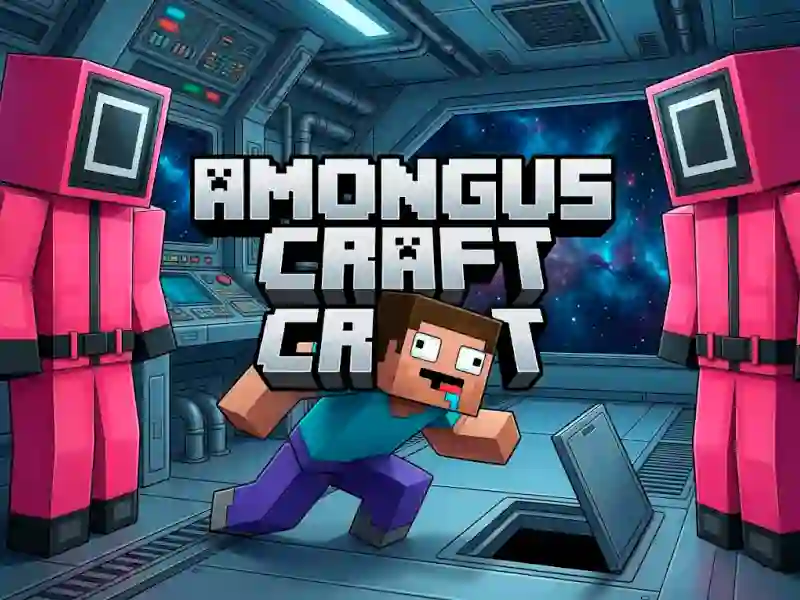 Igra AmongusCraft spletu
