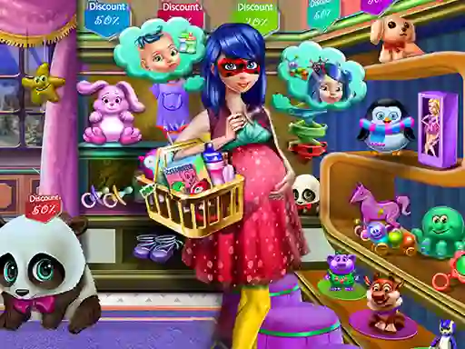 Igra Lady Mommy Goes Shopping spletu