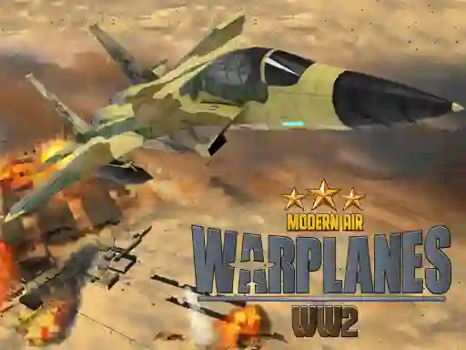 Igra Modern Air Warplane WW2 spletu