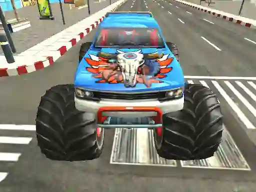 Igra Monster Truck City Parking spletu