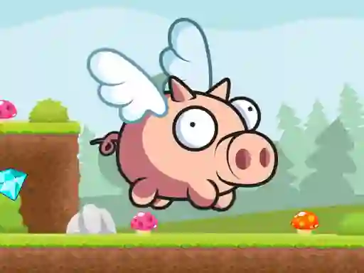 Igra Oink Run!!! spletu