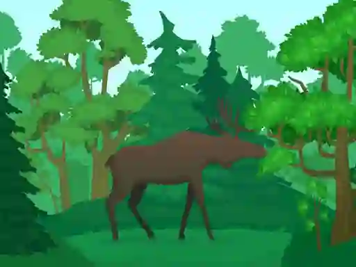 Igra Wild Animals Coloring spletu