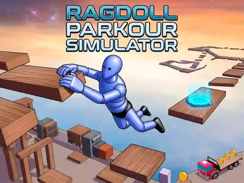 Igra Ragdoll Parkour Simulator spletu
