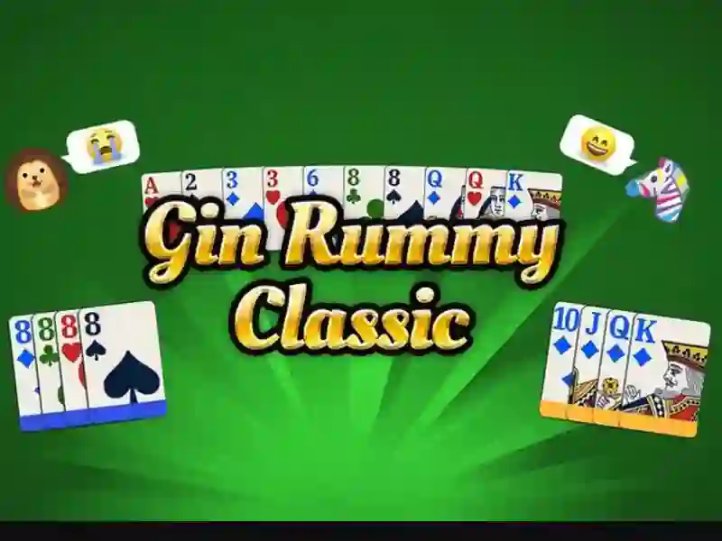 Igra Gin Rummy Classic spletu